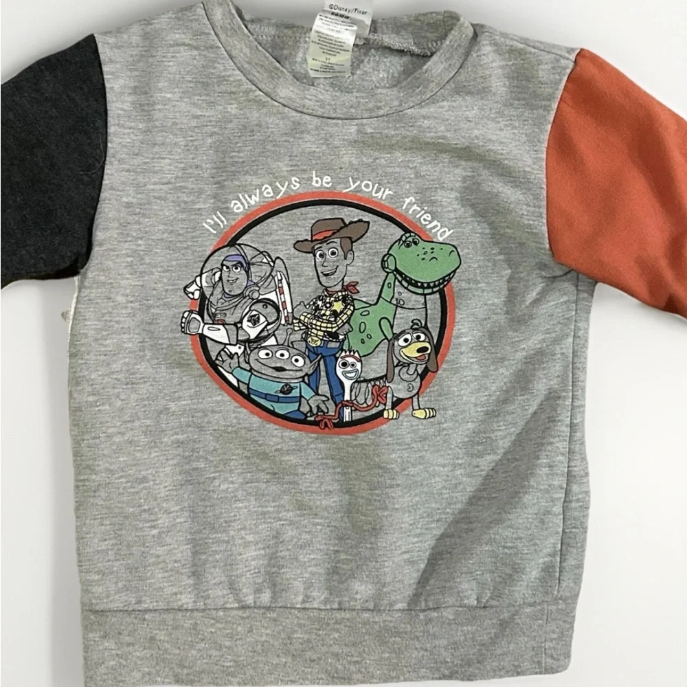 Disney/Pixar Toy Story I'll Always Be Your Friend Boys Sweatshirt Size 2T
